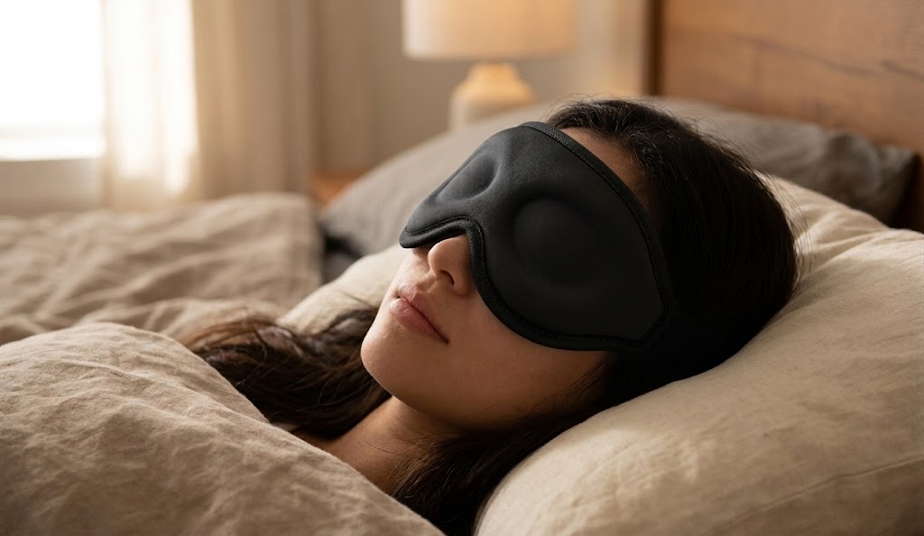 3D Contoured Sleeping Eye Mask