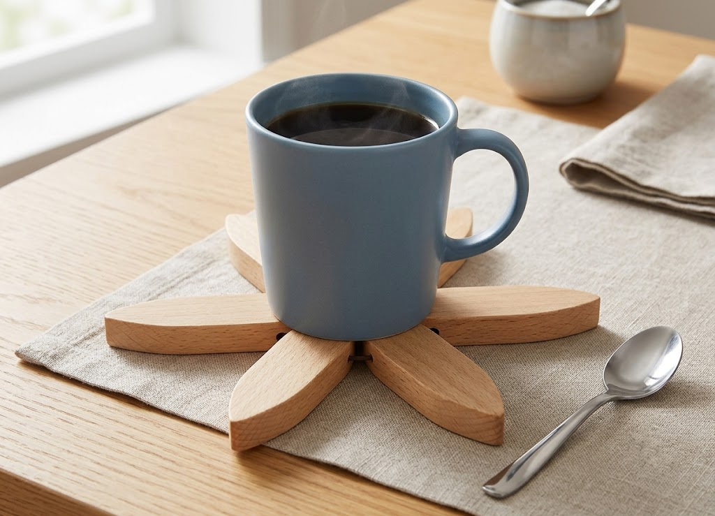 Tree-Shaped Heat Insulation Mat