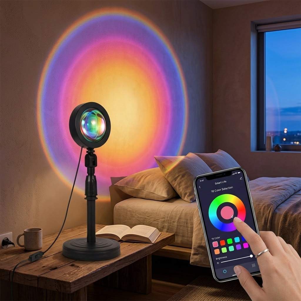 Atmosphere Sunset Projection Lamp