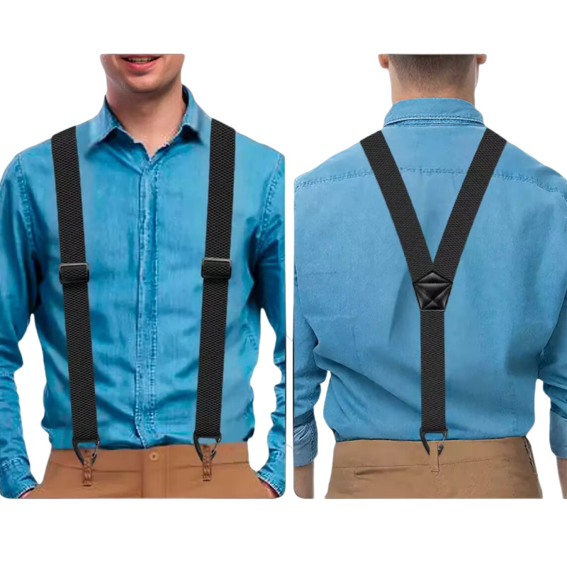 The Ultimate Secure-Grip Comfort Suspenders