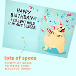 💨🐶 Hilarious Farting Dog Birthday Card | Interactive Sound & Motion Gag Gift 🎉