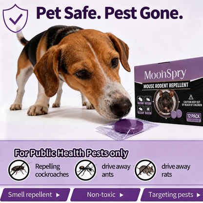 ✅ 10,000+ Happy Customers All-Natural Peppermint & Cinnamon Pest & Rodent Repellent Pucks