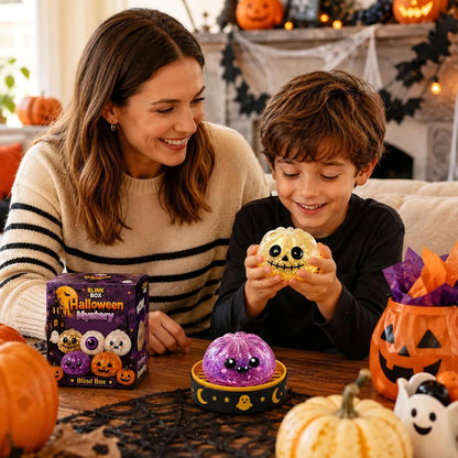 👻Cute Halloween scary ghost Maruko squeeze toy set🎃