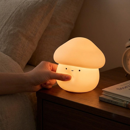Mushroom Night Lamp (Rechargeable)