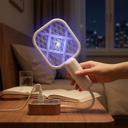 2-in-1 USB Mosquito Swatter