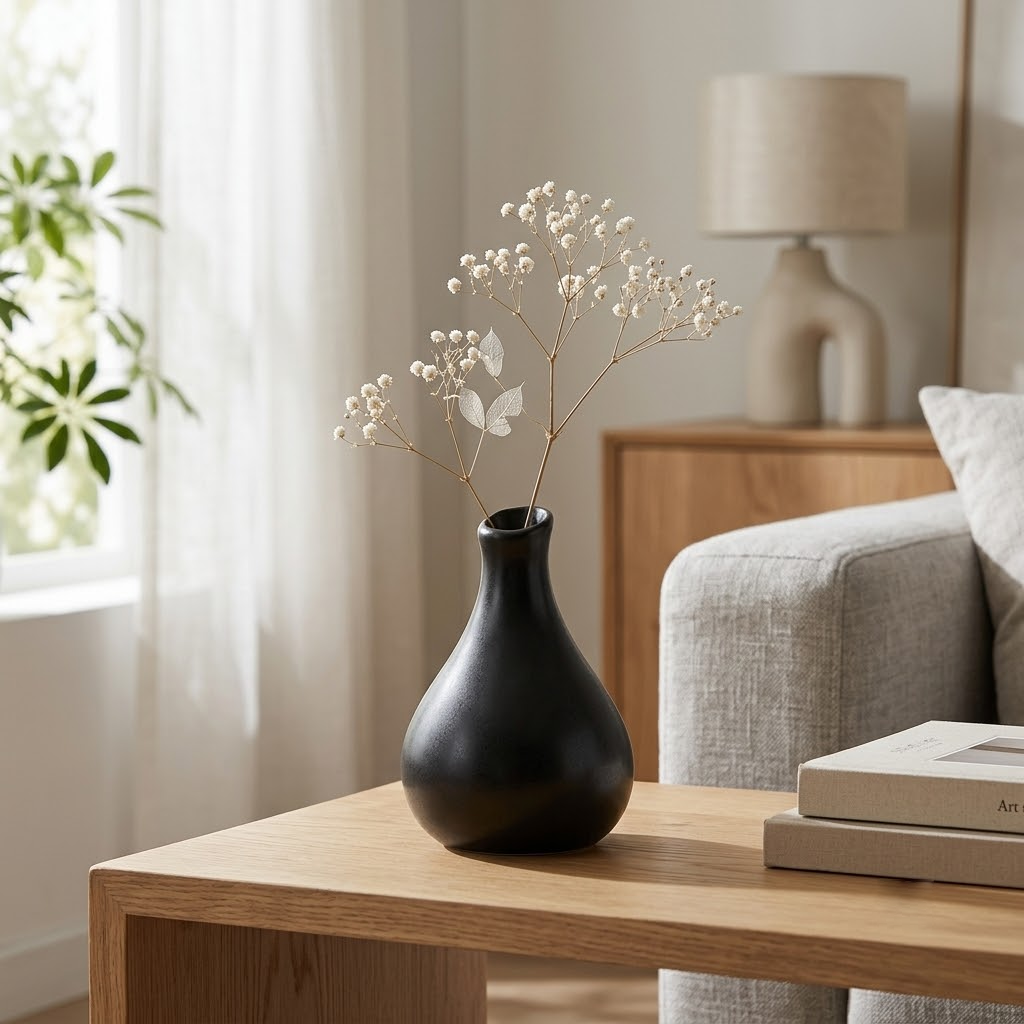 Nordic Minimalist Ceramic Vase