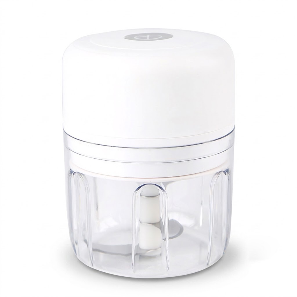 Portable Electric Food Chopper &amp; Garlic Masher