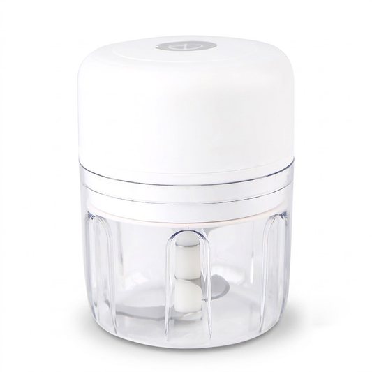 Portable Electric Food Chopper &amp; Garlic Masher