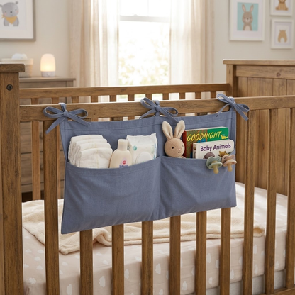 Linen Hanging Nursery Organizer