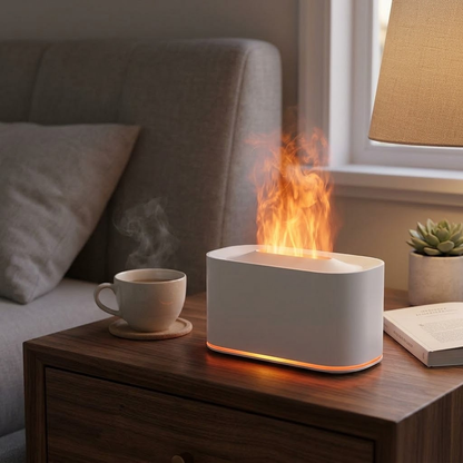Mini Flame Effect Aromatherapy Humidifier