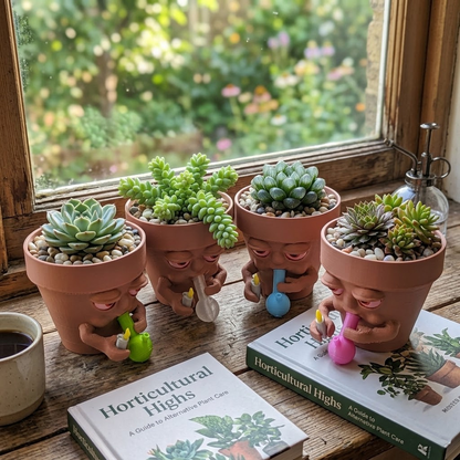 Flowerpots for smoking marijuana