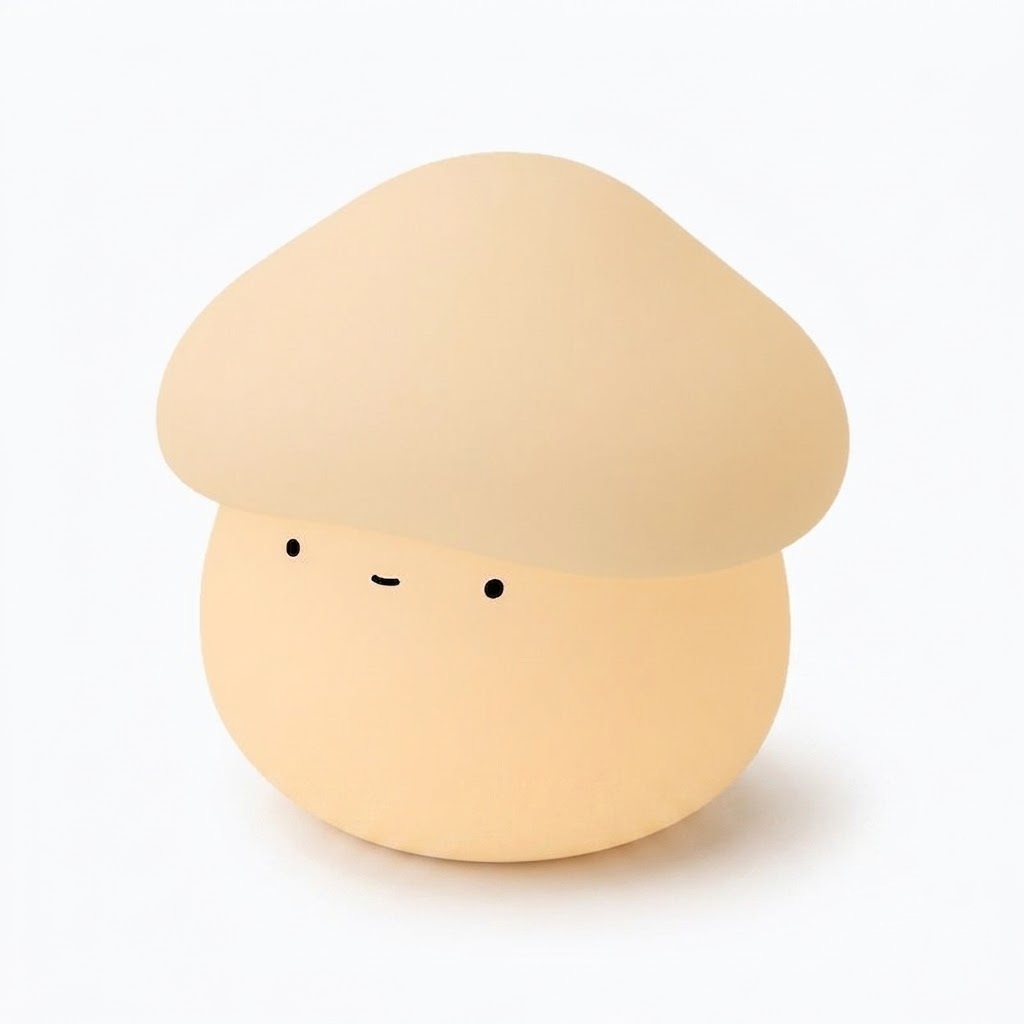 Mushroom Night Lamp (Rechargeable)