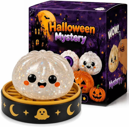 👻Cute Halloween scary ghost Maruko squeeze toy set🎃