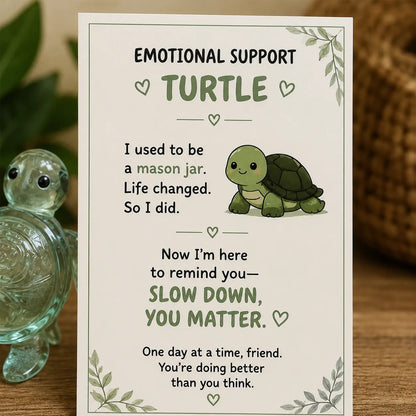 🌸🐝🦛 Emotional Support Animal Gift Set – A Meaningful Little Reminder That You Matter 💕