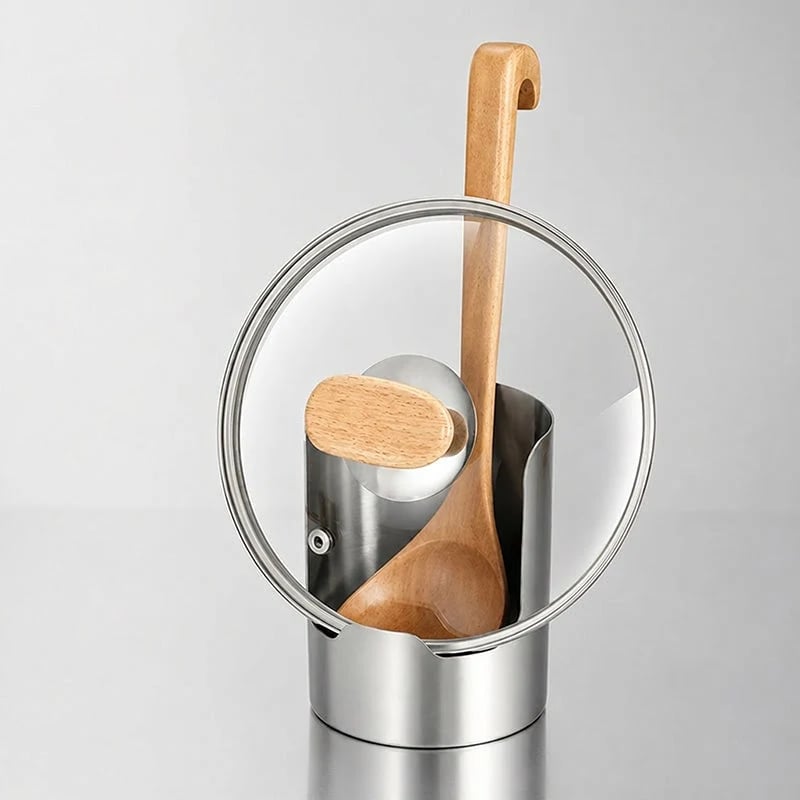 ✨ 49% OFF Stainless Steel Utensil Organizer | Keep Your Kitchen Counter Clean & Stylish 🍴