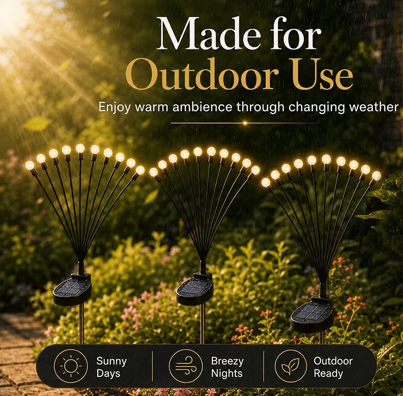 Solar Firefly Garden Stake Lights💡