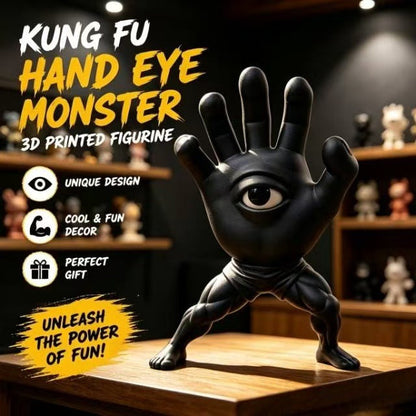 🔥Last Day: 50% OFF🔥 Kung Fu Hand Eye Monster | 3D Printed Quirky Desk Decor