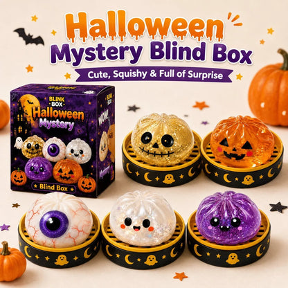 👻Cute Halloween scary ghost Maruko squeeze toy set🎃
