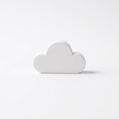 Cloud-Shaped Magnetic Key Organizer