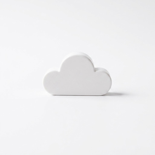 Cloud-Shaped Magnetic Key Organizer