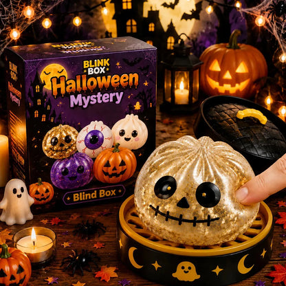 👻Cute Halloween scary ghost Maruko squeeze toy set🎃