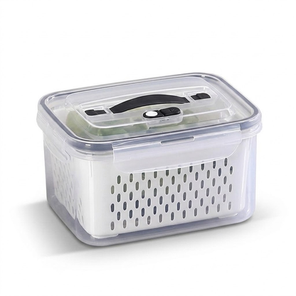 Portable Draining Food Storage Container