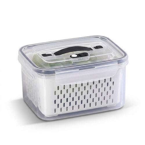 Portable Draining Food Storage Container