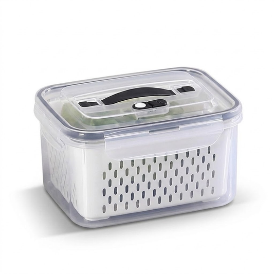 Portable Draining Food Storage Container