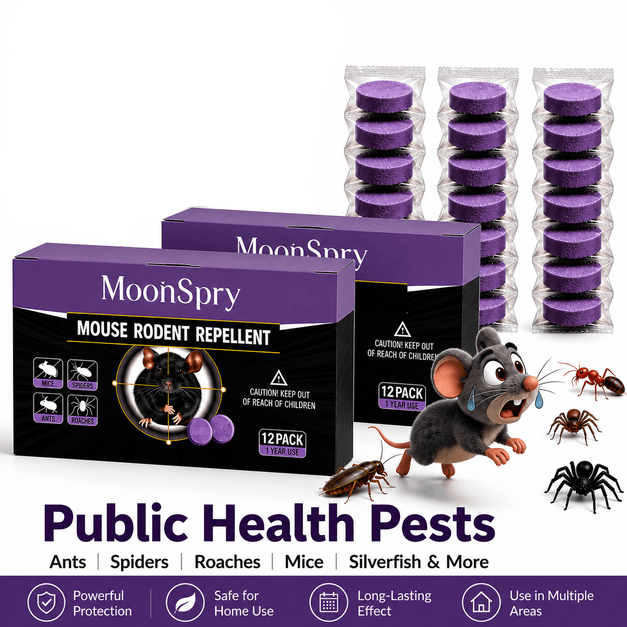 ✅ 10,000+ Happy Customers All-Natural Peppermint & Cinnamon Pest & Rodent Repellent Pucks