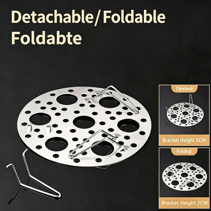 ⚡ 50K+ SOLD | SELLING FAST Premium Multi-Purpose Stainless Steel Steamer & Cooling Rack