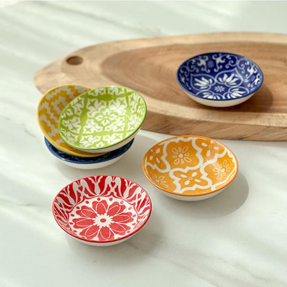 Round Ceramic Sauce Dishes