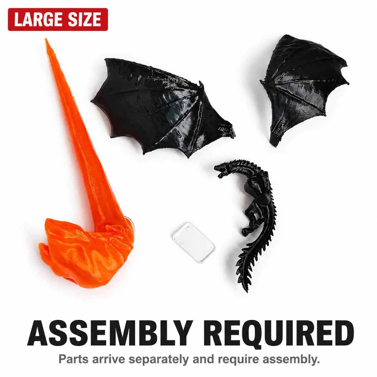 🔥Last Day: 60% OFF🔥 Firebreathing Dragon Book Nook | Realistic Flame Fantasy Shelf Decor