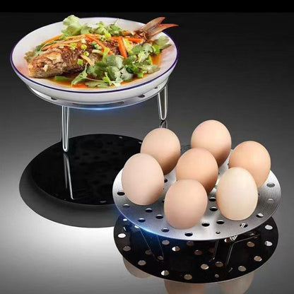 ⚡ 50K+ SOLD | SELLING FAST Premium Multi-Purpose Stainless Steel Steamer & Cooling Rack