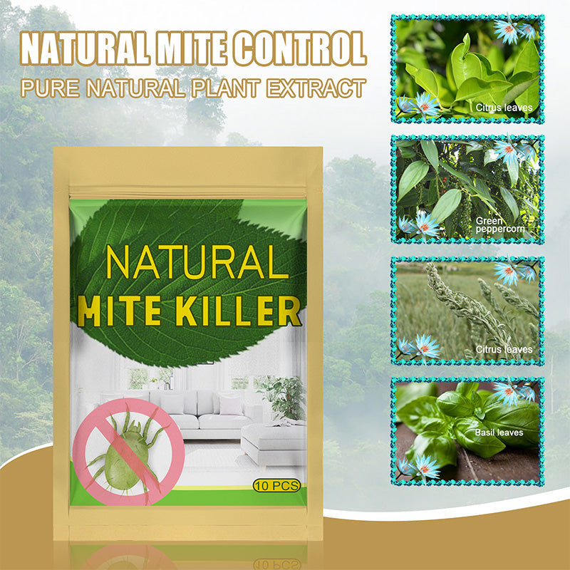🎁Hot Sale 49% OFF🔥Natural Mite Control Sachet – Plant‑based, non‑toxic & safe around kids & pets